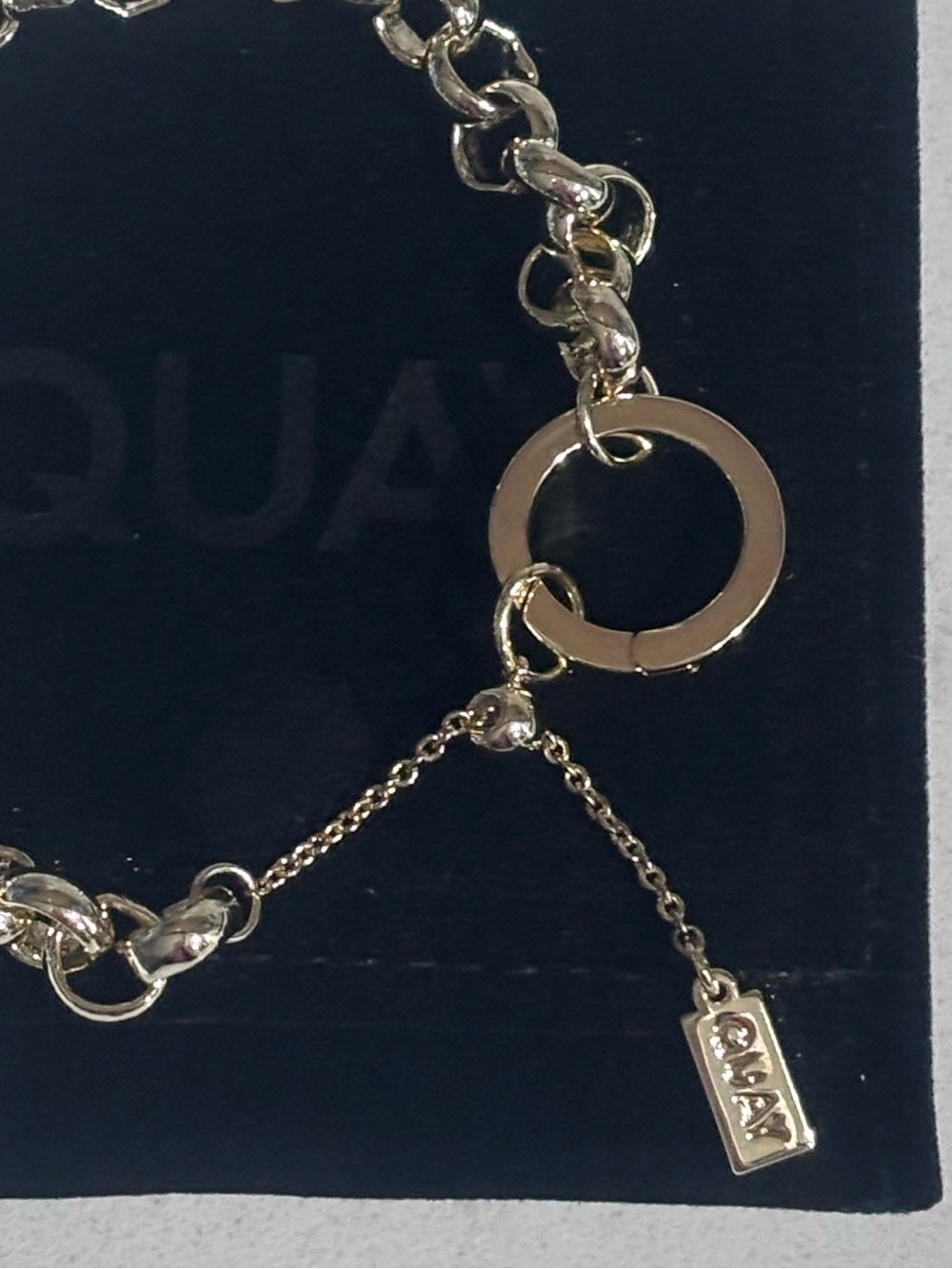 Quay Australia Link Bracelet with Medallion Charm - Picture 6 of 6